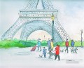 Mark Higden Watercolor 2 Paris